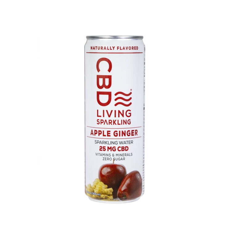 Cbd Living Sparkling Cider 25mg Apple Ginger Releaf Dispensary 7862