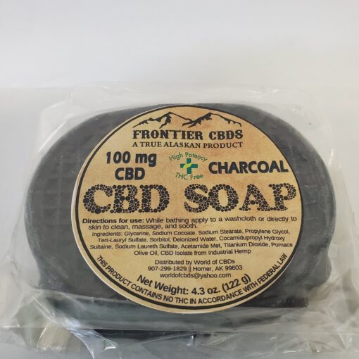 Charcoal CBD Soap
