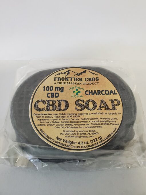 Charcoal CBD Soap