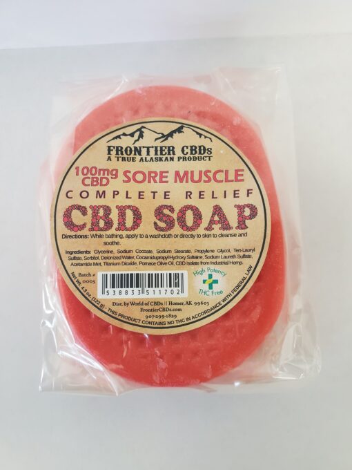Sore Muscle CBD Soap